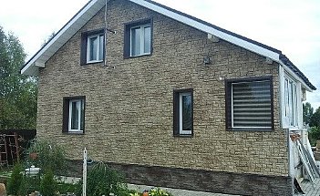 Купить сайдинг под камень фото