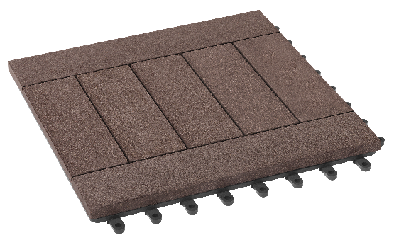 Модульный паркет ДПК GRINDERDECO Комфорт 5 Шоколад купить в Красном Холме