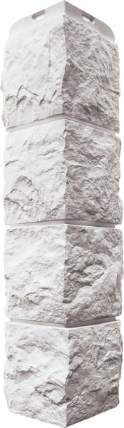 Угол наружный Альта-Профиль Туф ЭКО Белый купить в Красном Холме