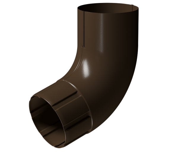 Колено 72° D90 Döcke STAL PREMIUM Каштан, (RAL 8017) купить в Красном Холме
