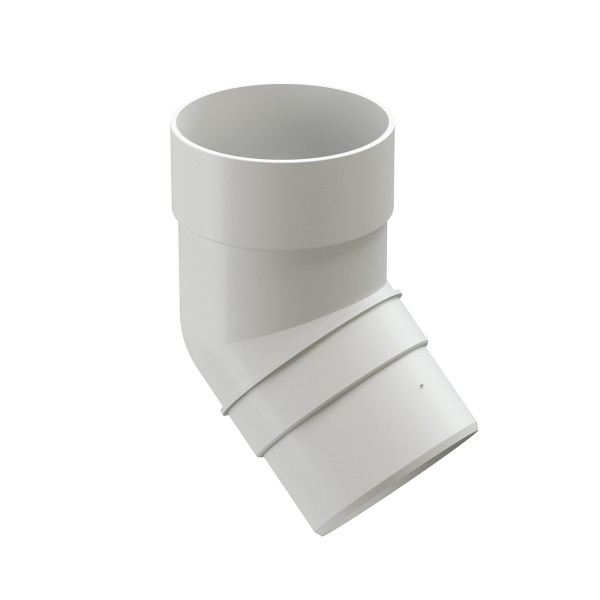 Колено 45˚ Docke Premium ПВХ - Пломбир купить в Красном Холме