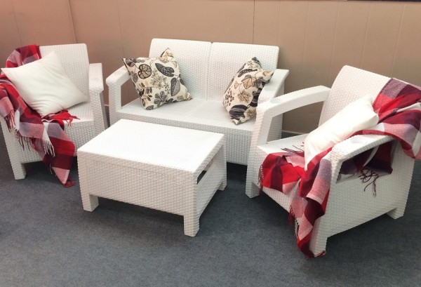 Комплект Yalta Terrace Set белый купить в Красном Холме