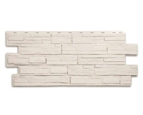 Фасадная панель T-Сайдинг-Альпийская сказка ЭКО-1 Уайт купить в Красном Холме