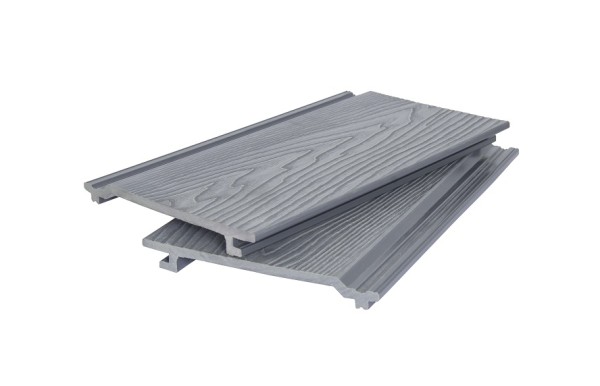 Фасадная доска POLIVAN GROUP 3D фактура дерева DENPASAR серый купить в Красном Холме