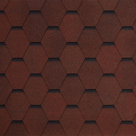 Гибкая черепица Tegola GARDA rosso 409 купить в Красном Холме