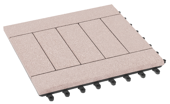 Модульный паркет ДПК GRINDERDECO Комфорт 5 Выбеленный дуб купить в Красном Холме