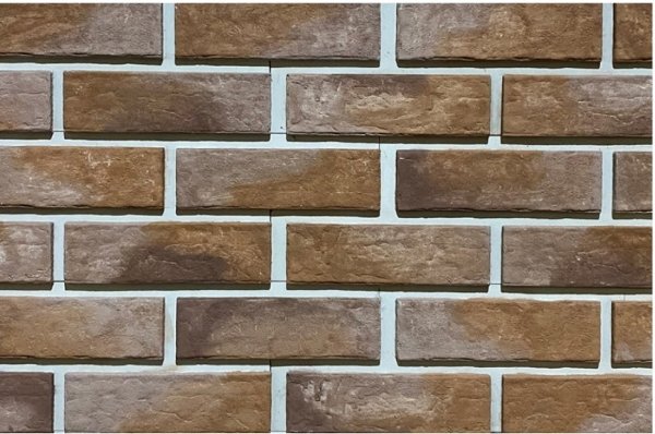 Фиброцементные панели КАНЬОН коллекция МЮНХЕНСКИЙ Кирпич 37 купить в Красном Холме