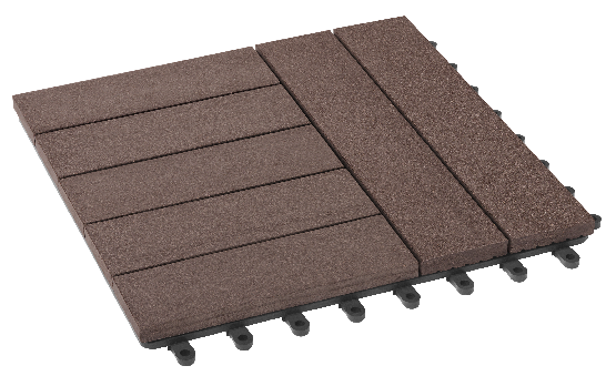 Модульный паркет ДПК GRINDERDECO Комфорт 4 Шоколад купить в Красном Холме