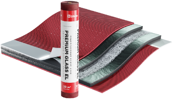 Подкладочный ковер Docke Premium Glass EL 30 м купить в Красном Холме