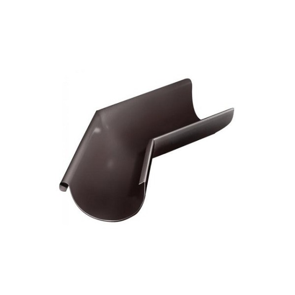 Водосток Grand Line 125x90 – Угол наружный 135° RAL 8017 купить в Красном Холме