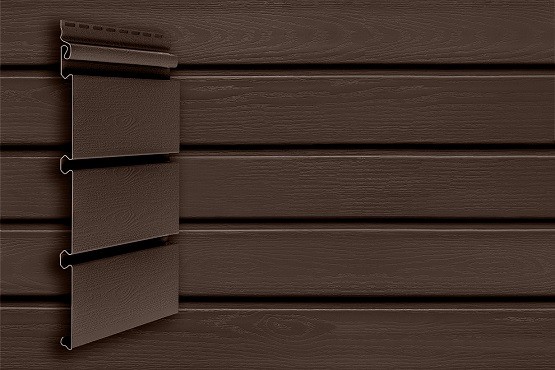 Сайдинг Архитектурный Планкен Grand Line Темный дуб купить в Красном Холме