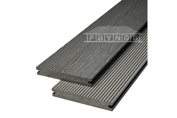 Террасная доска из ДПК Faynag Premium Massive 3D — Графит купить в Красном Холме