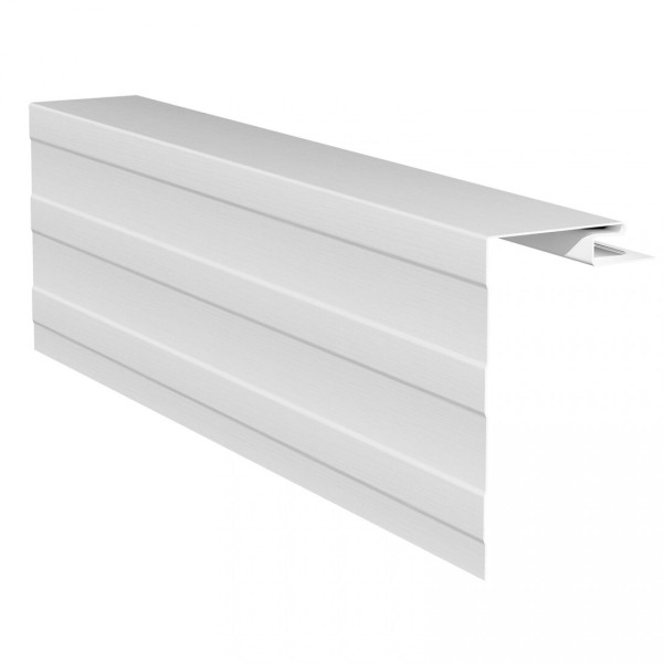 Приоконная планка (околооконный профиль) для сайдинга, белый купить в Красном Холме