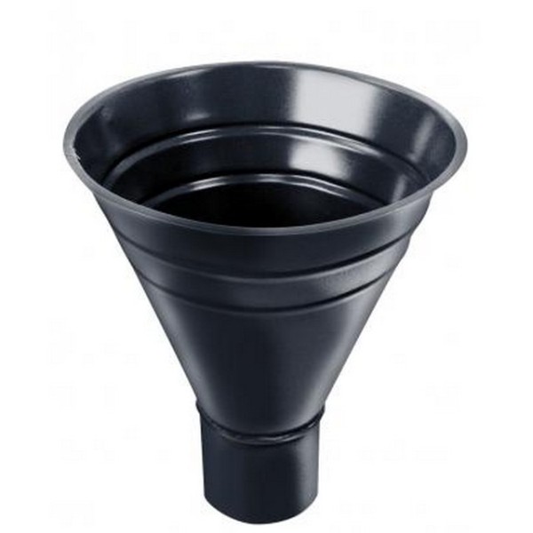 Водосток Grand Line 125x90 – Воронка водосборная RAL 7024 купить в Красном Холме