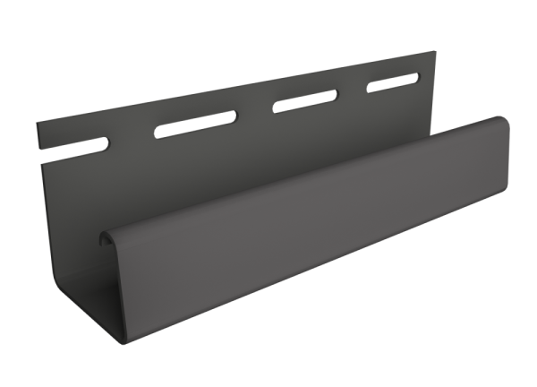 Фасадный J-профиль 30 мм Графитовый купить в Красном Холме