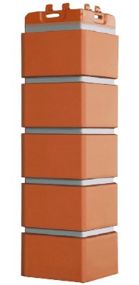 Угол Grand Line клинкерный кирпич ПРЕМИУМ Терракотовый (коралловый)