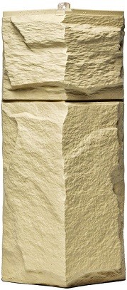 Угол T-Сайдинг-ЭКО-1 Гранит Леон - Амбер купить в Красном Холме