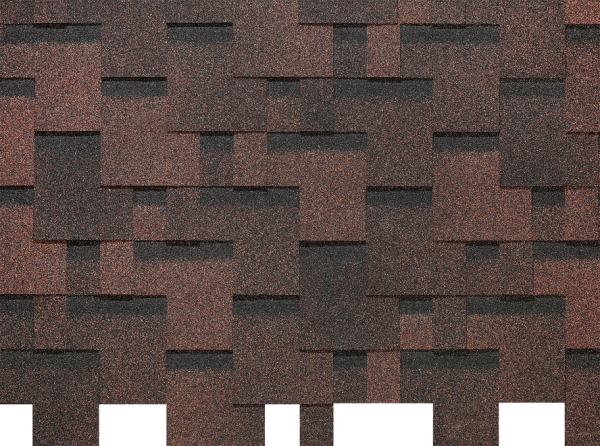 Гибкая черепица EURASIA Docke, Коллекция Лабиринт Коричневый купить в Красном Холме
