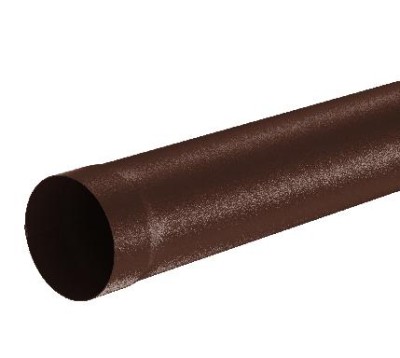 Водосток Aquasistem, Система 125x90 - Труба водосточная 3.00м RAL 8017 Коричневый matt