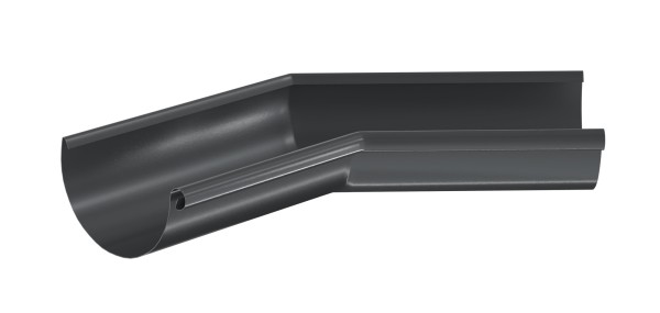 Водосток Aquasistem, система 125x90 - Угол желоба,внутренний 135° RR 23 Маренго купить в Красном Холме