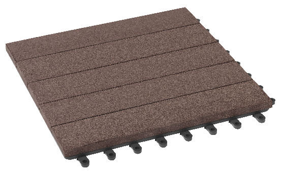 Модульный паркет ДПК GRINDERDECO Комфорт 3 Шоколад купить в Красном Холме