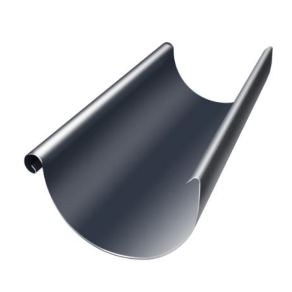 Водосток Grand Line 125x90 – Желоб 3м RAL 7024 купить в Красном Холме