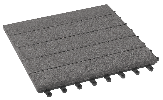 Модульный паркет ДПК GRINDERDECO Комфорт 3 Серый базальт купить в Красном Холме