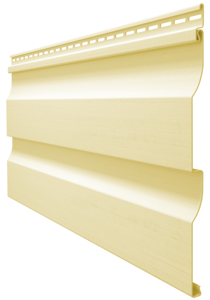 Виниловый сайдинг docke (дёке) - профиль D4,5D, банан купить в Красном Холме