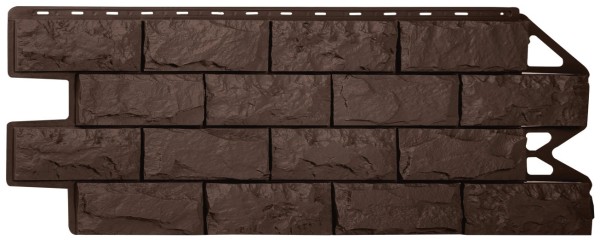 Фасадная панель Альта-Профиль Фагот ЭКО Коричневый купить в Красном Холме