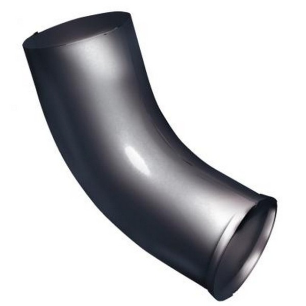 Водосток Grand Line 125x90 – Колено сливное RAL 7024 купить в Красном Холме