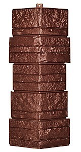 Угол T-Сайдинг-Альпийская Сказка ЭКО-1 Браун купить в Красном Холме