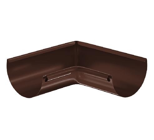 Водосток Aquasistem, система 150/100 - Угол желоба, внутренний 90° RAL 8017 Коричневый купить в Красном Холме