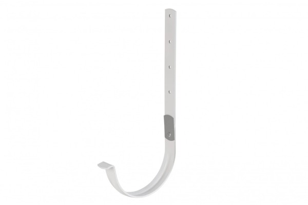 Водосток Альта-Профиль ПВХ – Кронштейн желоба металл (белый) купить в Красном Холме