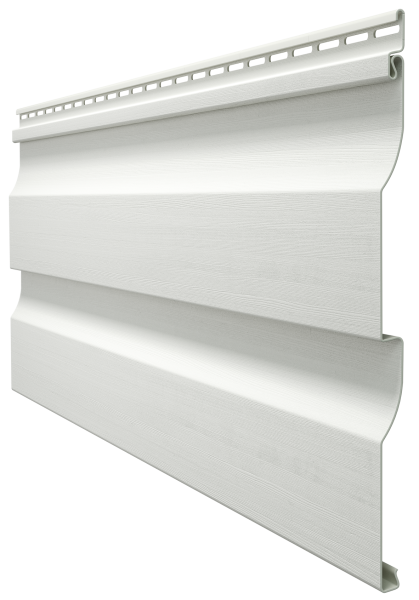 Виниловый сайдинг docke (дёке) - профиль D4,5D, пломбир купить в Красном Холме