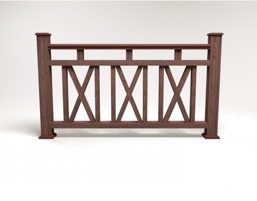 Ограждение из ДПК FG3 шоколад купить в Красном Холме