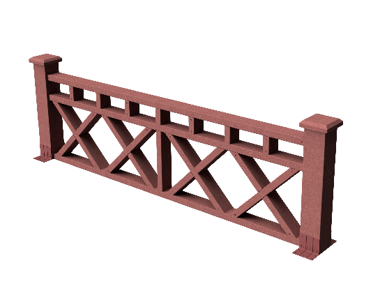 Ограждения декоративное ДПК GRINDERDECO Бэйли мербау. купить в Красном Холме