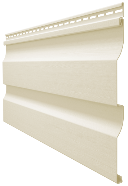 Виниловый сайдинг docke (дёке) - профиль D4,5D, сливки купить в Красном Холме