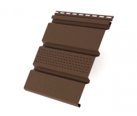 Софит с центральной перфорацией, коричневый купить в Красном Холме