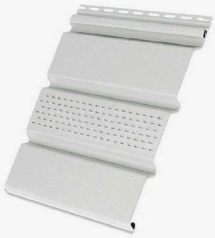 Софит с центральной перфорацией, белый купить в Красном Холме