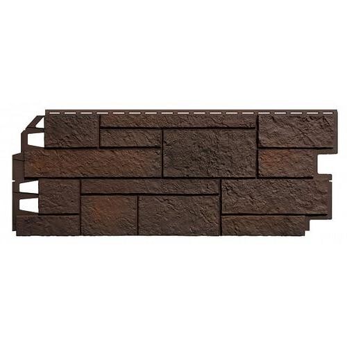 Фасадные панели ТЕХНОНИКОЛЬ Песчаник Тёмно-коричневый купить в Красном Холме