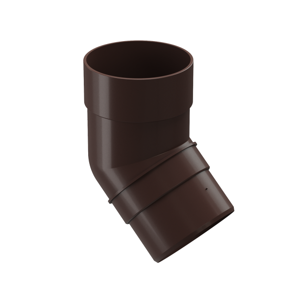 Колено 45˚ Docke Premium ПВХ - Шоколад купить в Красном Холме