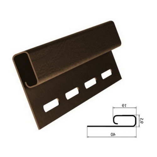 Финишная планка, коричневая купить в Красном Холме