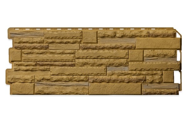Фасадная панель Цокольный сайдинг Альта профиль Скалистый камень Альпы Комби купить в Красном Холме
