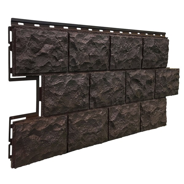 Фасайдинг Серия «Доломит» Тёмно Коричневый купить в Красном Холме