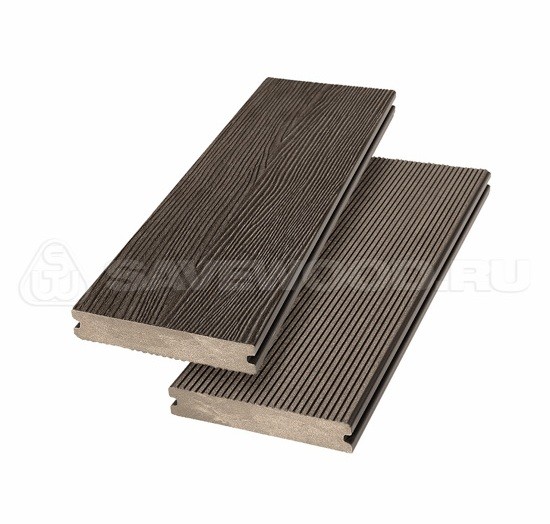 Террасная доска SW Abies (R) - радиальный распил Темно-коричневый купить в Красном Холме