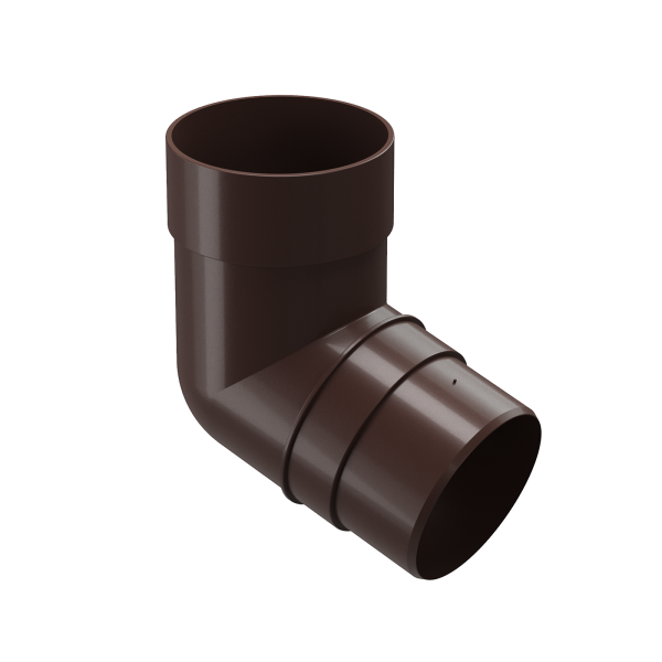 Колено 72˚ Docke Premium ПВХ - Шоколад купить в Красном Холме