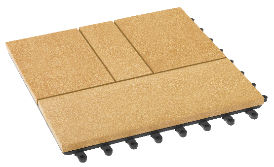 Модульный паркет ДПК GRINDERDECO Комфорт 2 Песчаник купить в Красном Холме