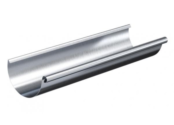 Водосток Aquasistem, Система 150/100 - Желоб водосточный оцинковка 3 метра купить в Красном Холме