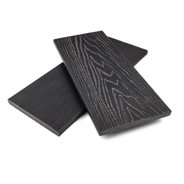 Заборная доска ДПК NanoWood Nature 3D полнотелая Антрацит купить в Красном Холме