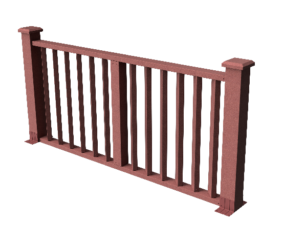 Ограждения декоративное ДПК GRINDERDECO Бруклин мербау. купить в Красном Холме